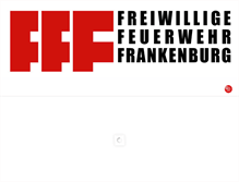 Tablet Screenshot of ff-frankenburg.com